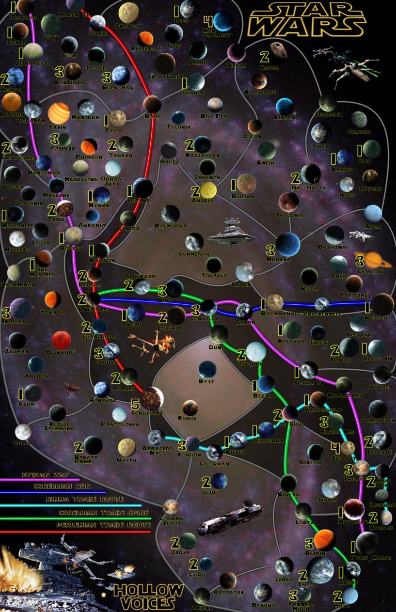the map